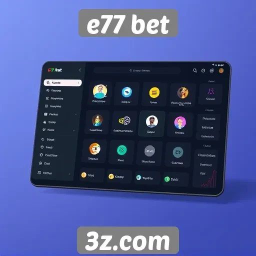 Interface e usabilidade do e77 bet para novos usuários