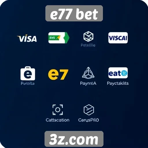 Estudo sobre métodos de pagamento no E77 Bet